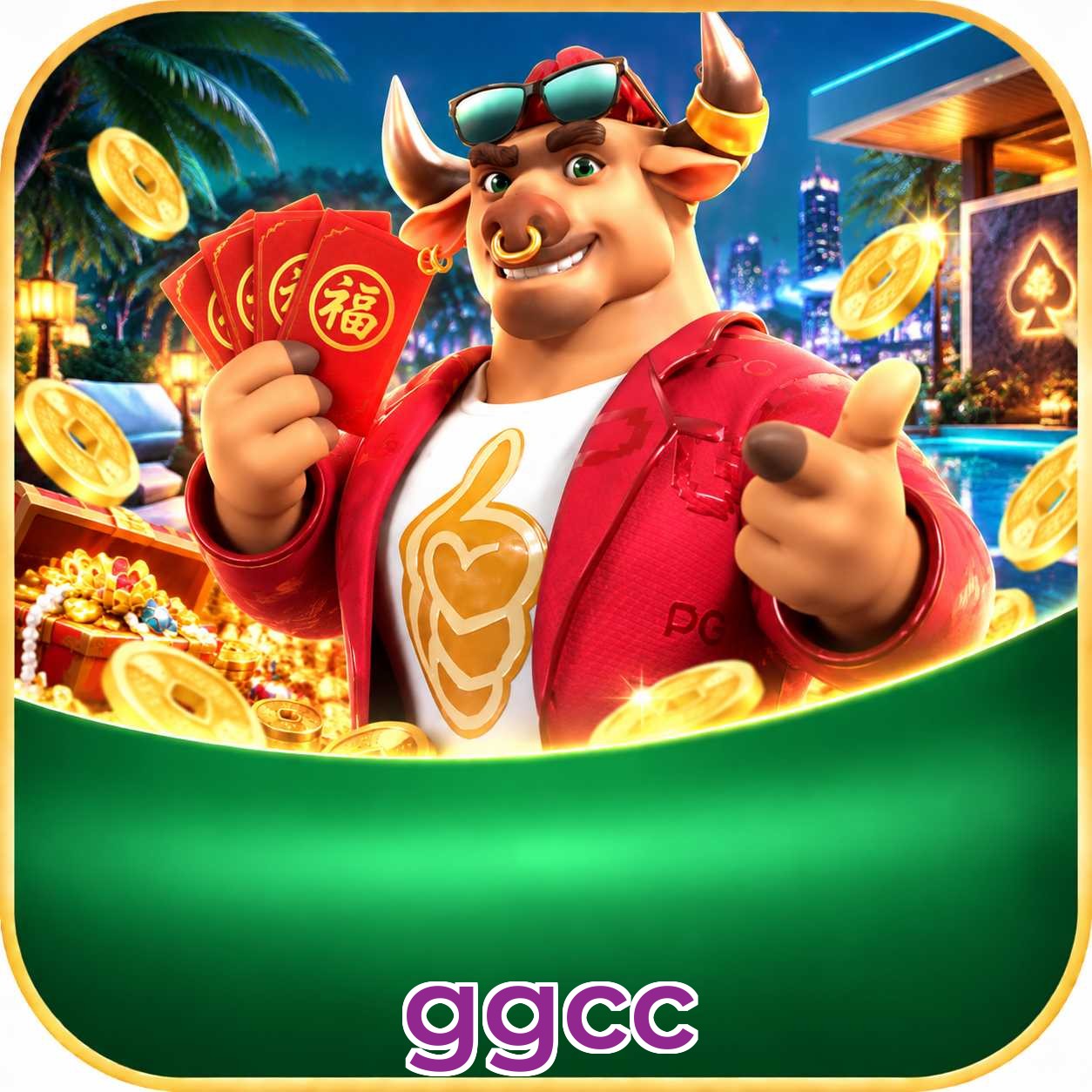 Grandes ganhos no cassino ao vivo da ggcc